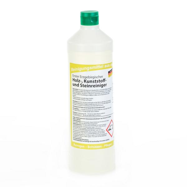 Erster Erzgebirgischer Holz-, Kunststoff- und Steinreiniger | 1 Liter 
