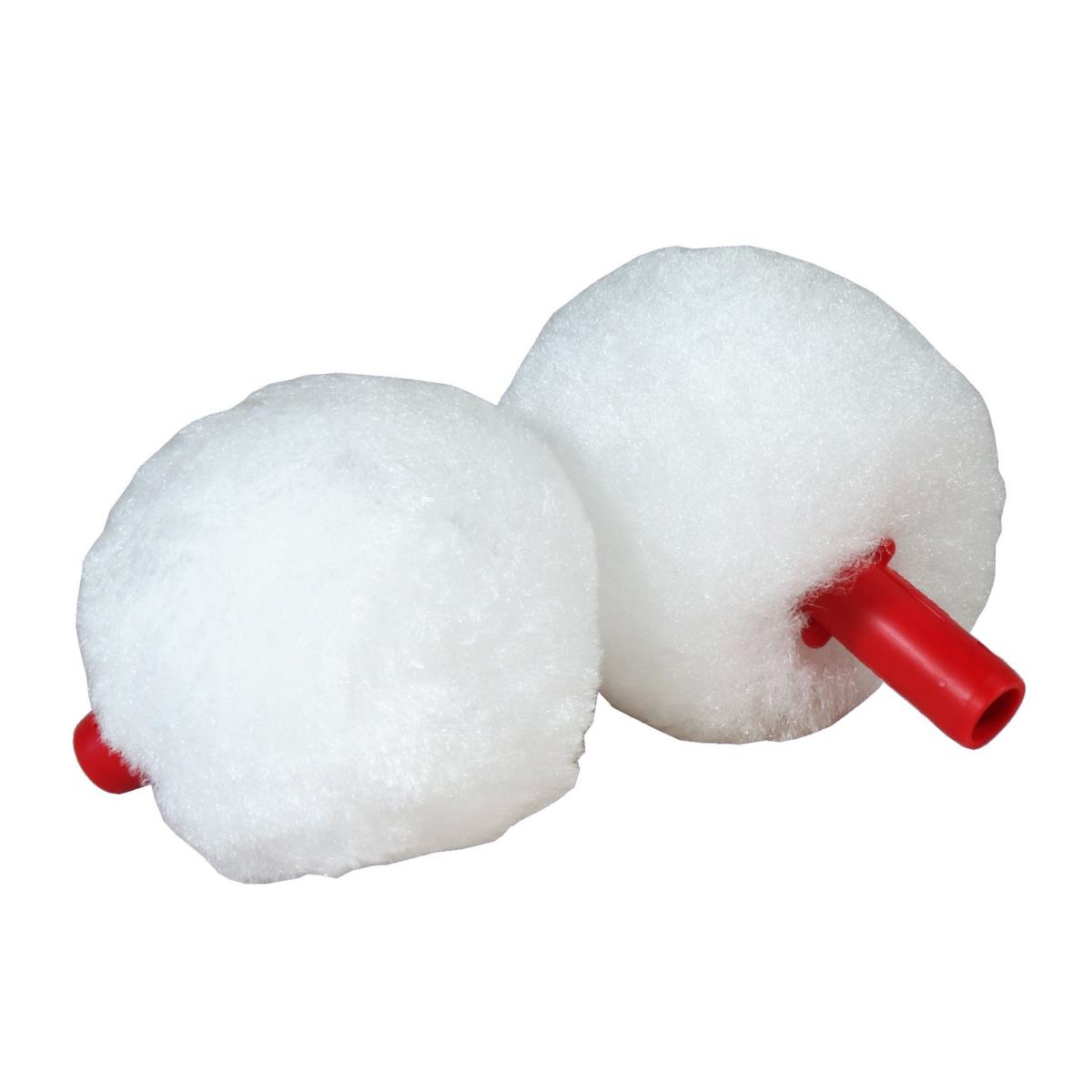 WC-Bürstenkopf "Swab" weiß | 2 Stück 
