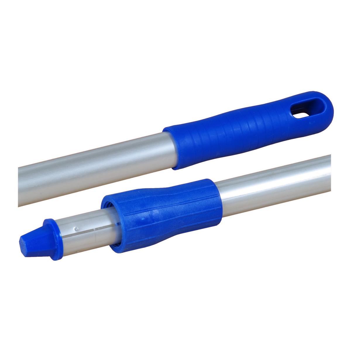 Hygiene - Aluminiumstiel, Standart 1,50 m, Ø 25 mm | blau 
