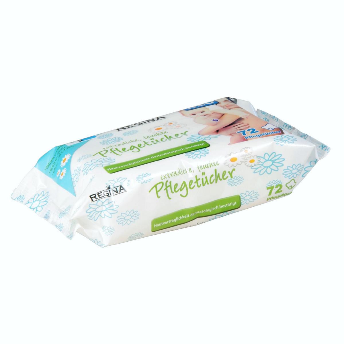 Baby-Feuchttücher Elina, 20 x 15 cm | 72 Tücher 
