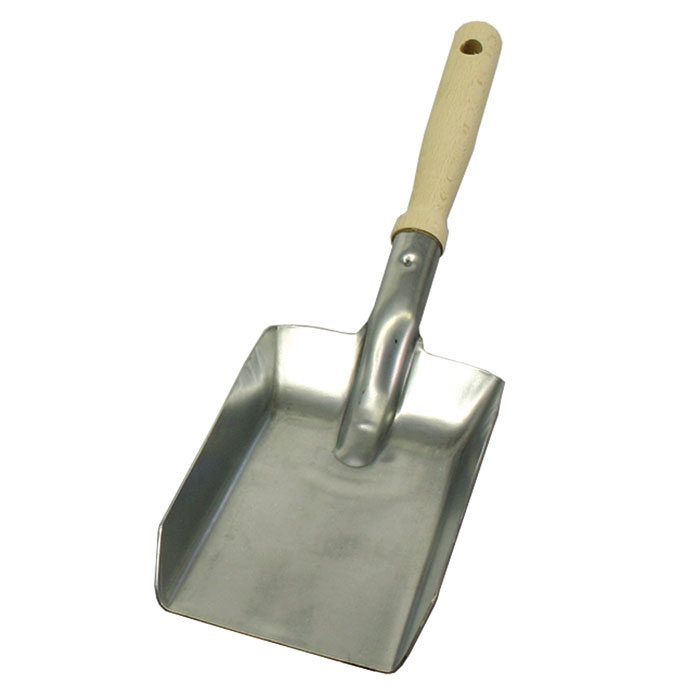 Kohlenschaufel, Streuschaufel schmal | verzinkt 
