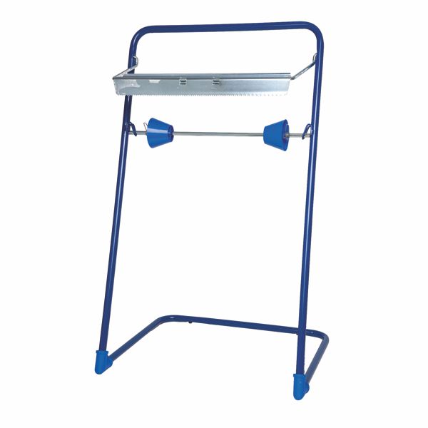 Putztuchrollen-Bodenständer | ohne Müllsackhalterung 
