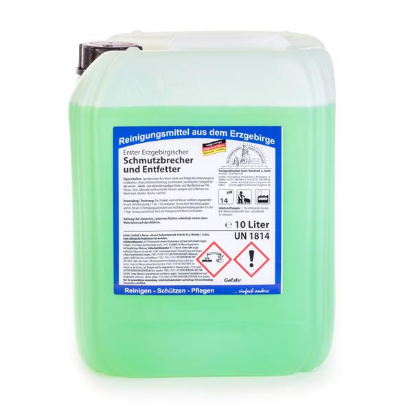 Erster Erzgebirgischer Schmutzbrecher und Entfetter | 10 Liter 
