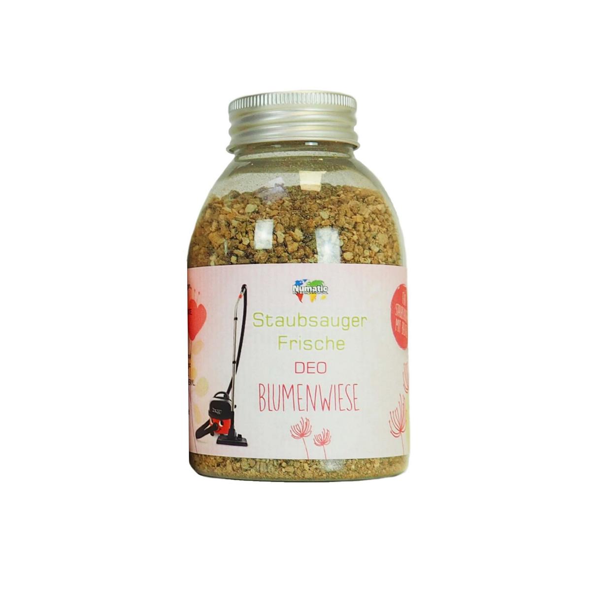Staubsauger-Duftgranulat, Staubsauger-Frische DEO "Blumenwiese" | 250 ml 

