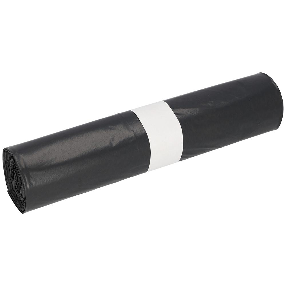 Müllbeutel  60 Liter, Typ 60, LDPE grau, 600 x 800 mm | 25 Stück/Rolle 
