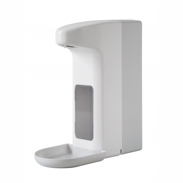 Desinfektions-Spender "Temdex® touchless", weiß/grau | 500 ml 
