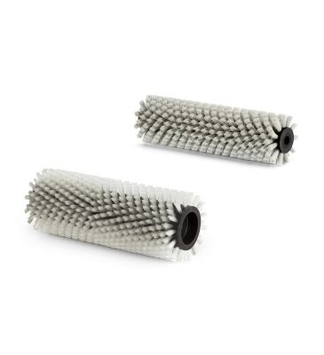 Zubehör/Ersatzteil: Floorwash Bürstenset für Floorwash Bodenreinigungsmaschine F35 | Farbe grau 
