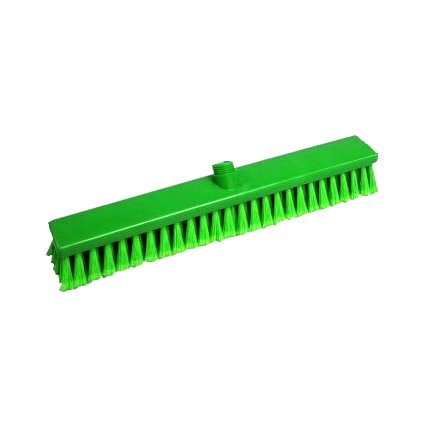 Hygiene - Besen 47 cm grün | Außengewinde mit Innensechskant 
