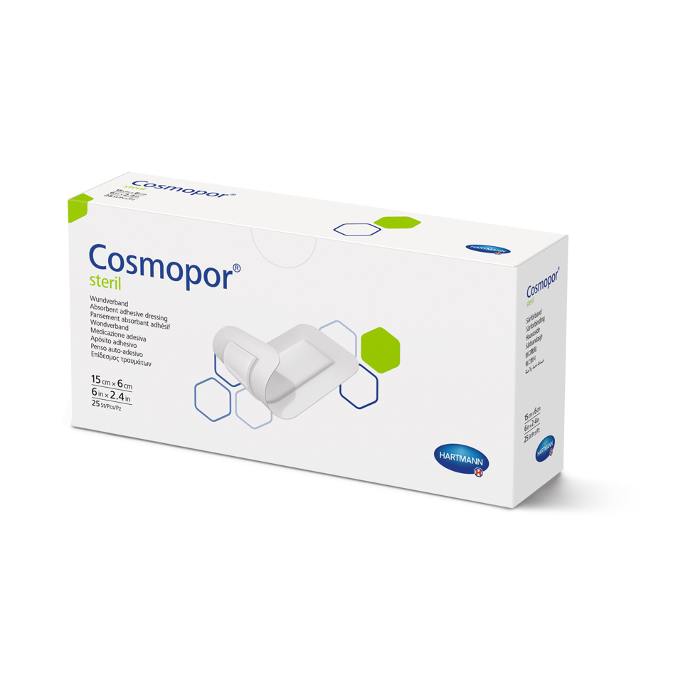 Cosmopor® Steril 15 x 6 cm | 25 Stück/Pack 
