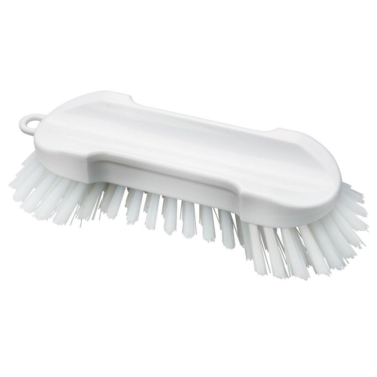 Hygiene-Waschbürste, 205 x 65 x 55 | weiß 
