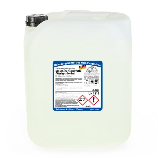 Erstes Erzgebirgisches Maschinenspülmittel flüssig chlorfrei |  25 kg 
