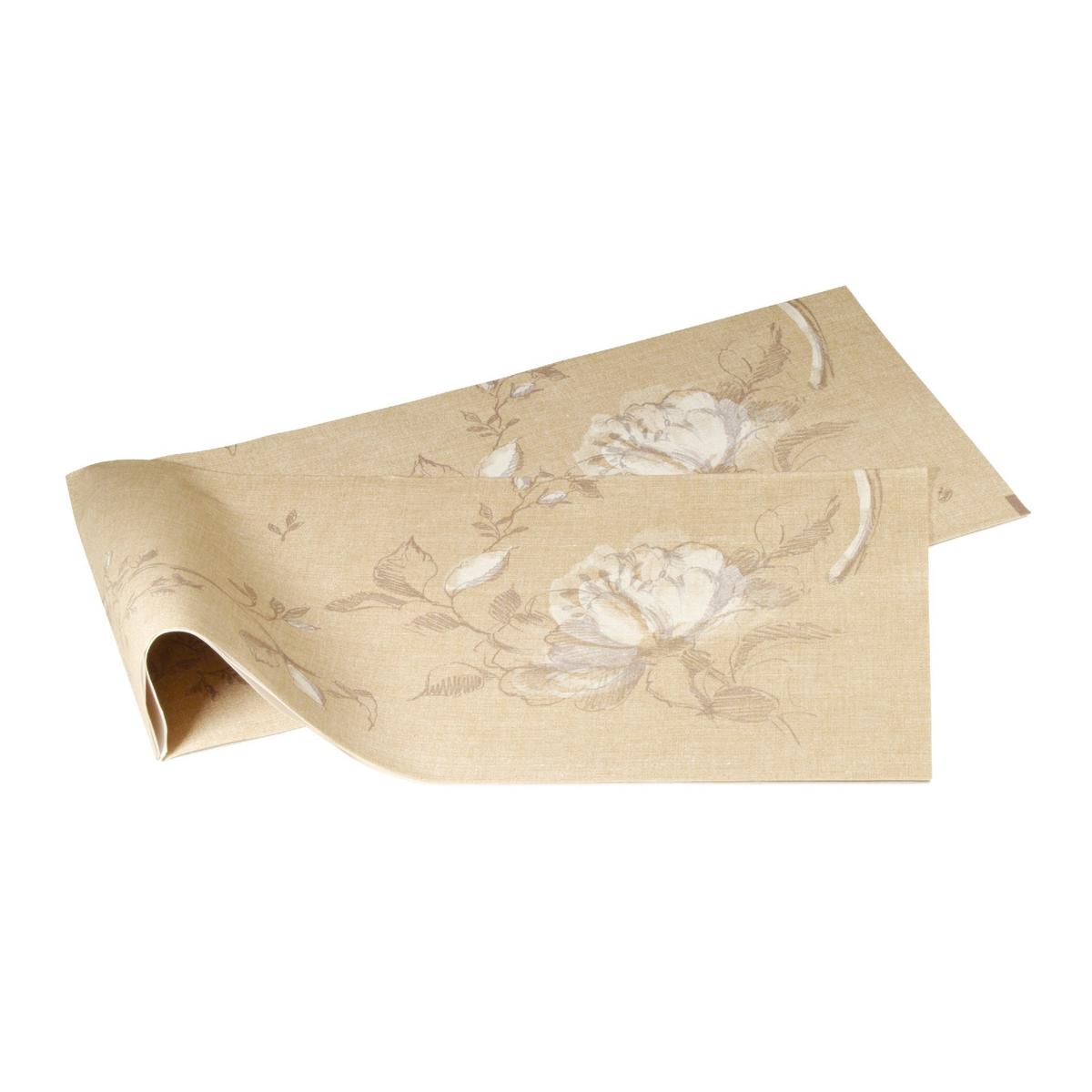 Dunicel-Mitteldecke 84 x 84 cm, nicht unterverpackt | mit Motiv Floris
