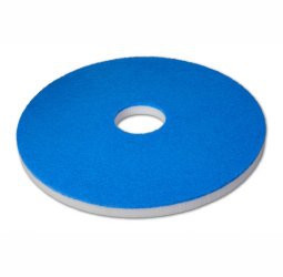 Maschinenpad/Magic-Superpad 229 mm - 9'' Melamine | weiß/blau 
