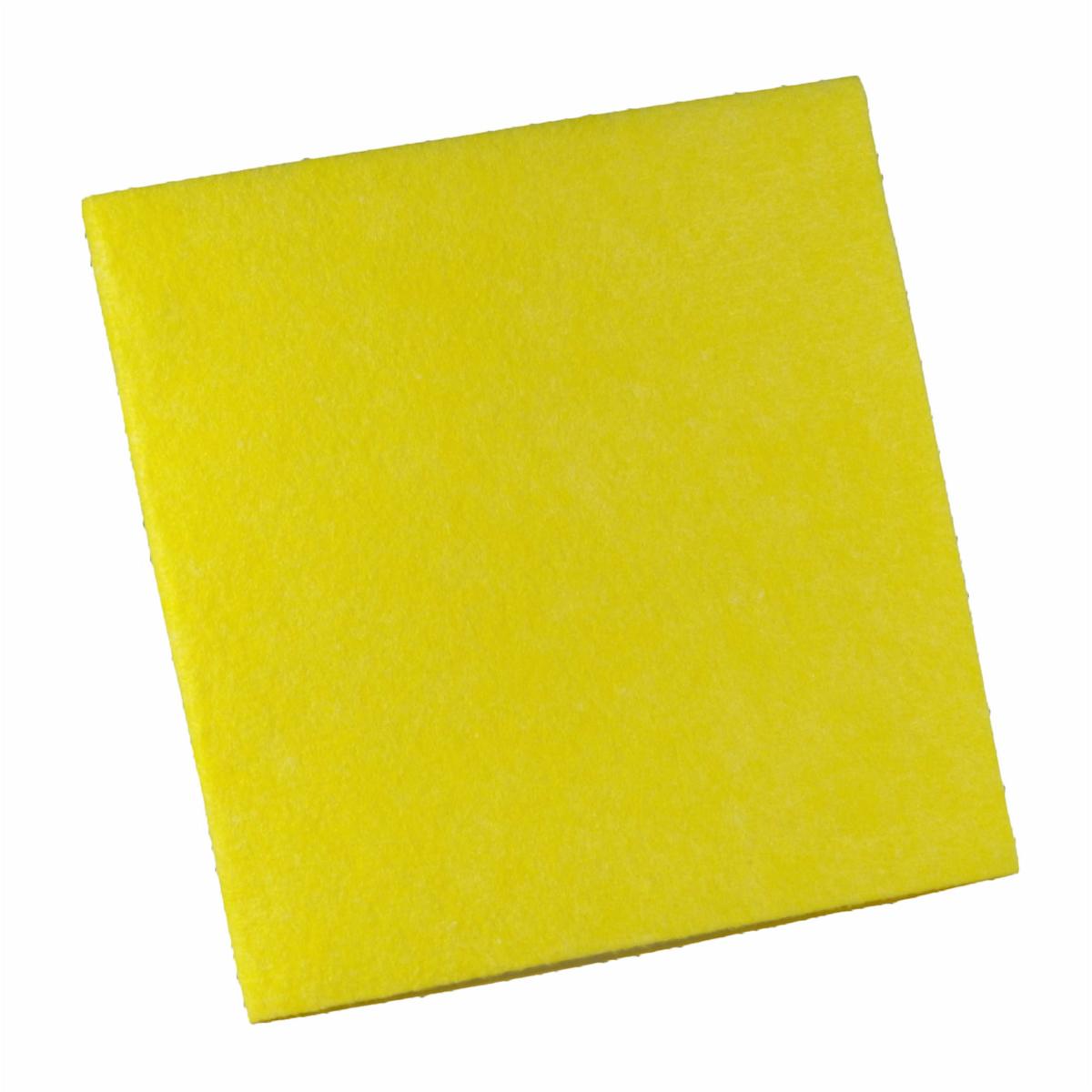 Allzweck-Vliestuch 110 g/m², 38 x 38 cm | Farbe: gelb 