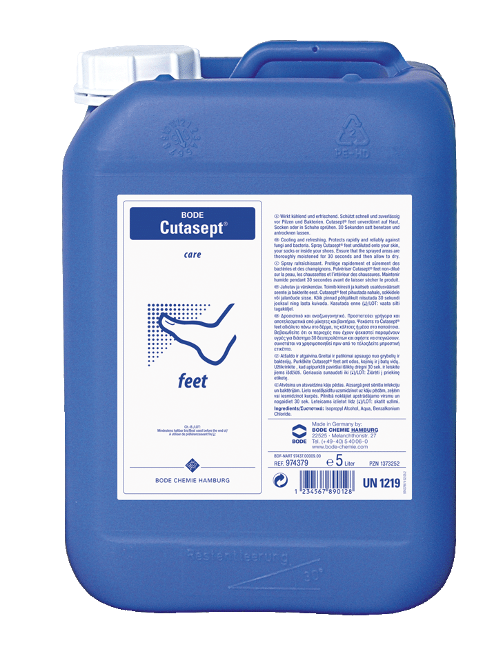 Cutasept feet | 5 Liter 
