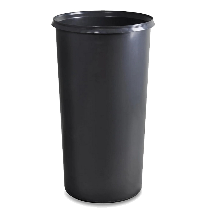 Abfallbehälter, Papierkorb 60 Liter "KUEFA" | grau