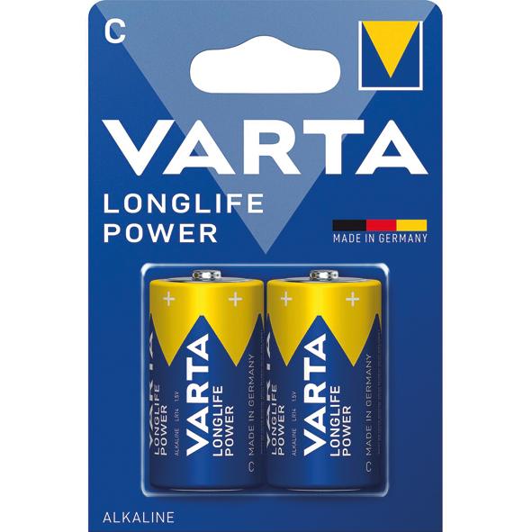 Batterie Varta LR14/Baby Typ C, 1,5 V | 2 Stück/Pack 