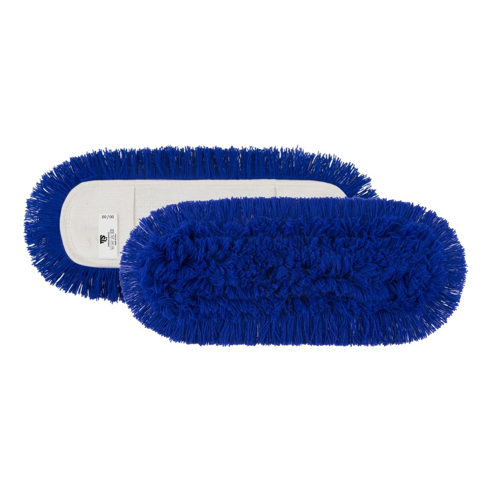 Feuchtwischmopp, Acryl, mit Taschen, 60 cm | blau 