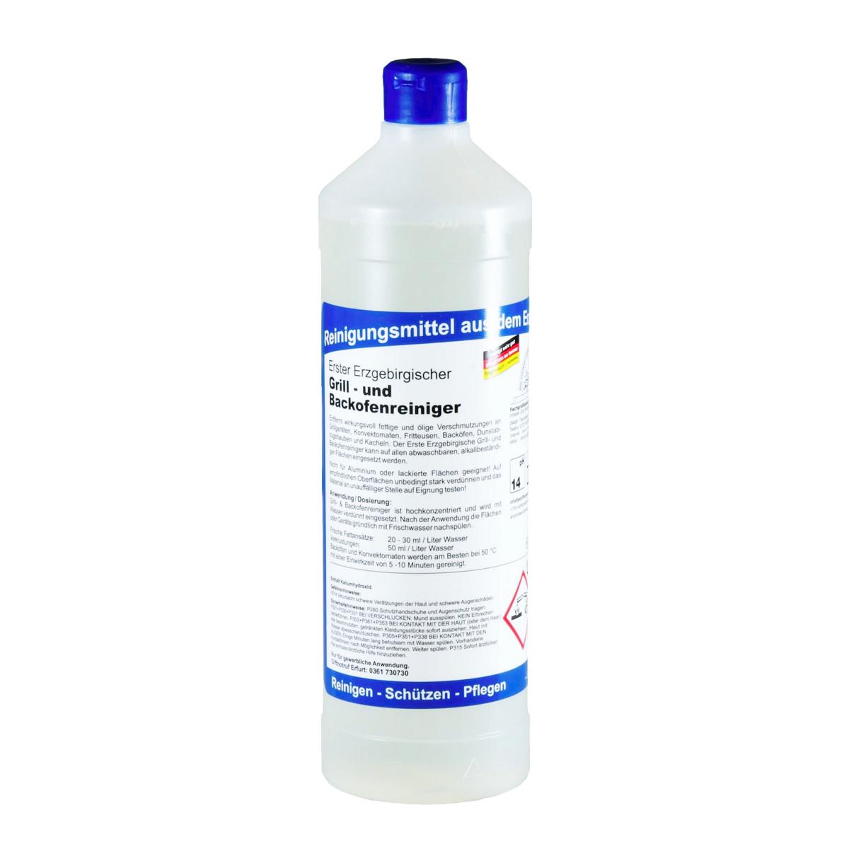 Erster Erzgebirgischer Grill- und Backofenreiniger |  1 Liter 
