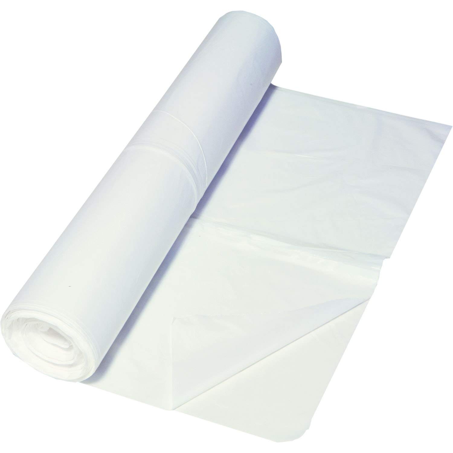 Müllbeutel  35 Liter, 11 µ HDPE weiß, 540 x 580 mm | 100 Stück/Rolle 

