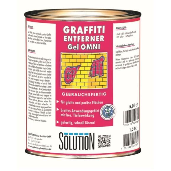 Graffiti Gel Pastös "Omni" Universeller Graffitientferner | 1 Liter 