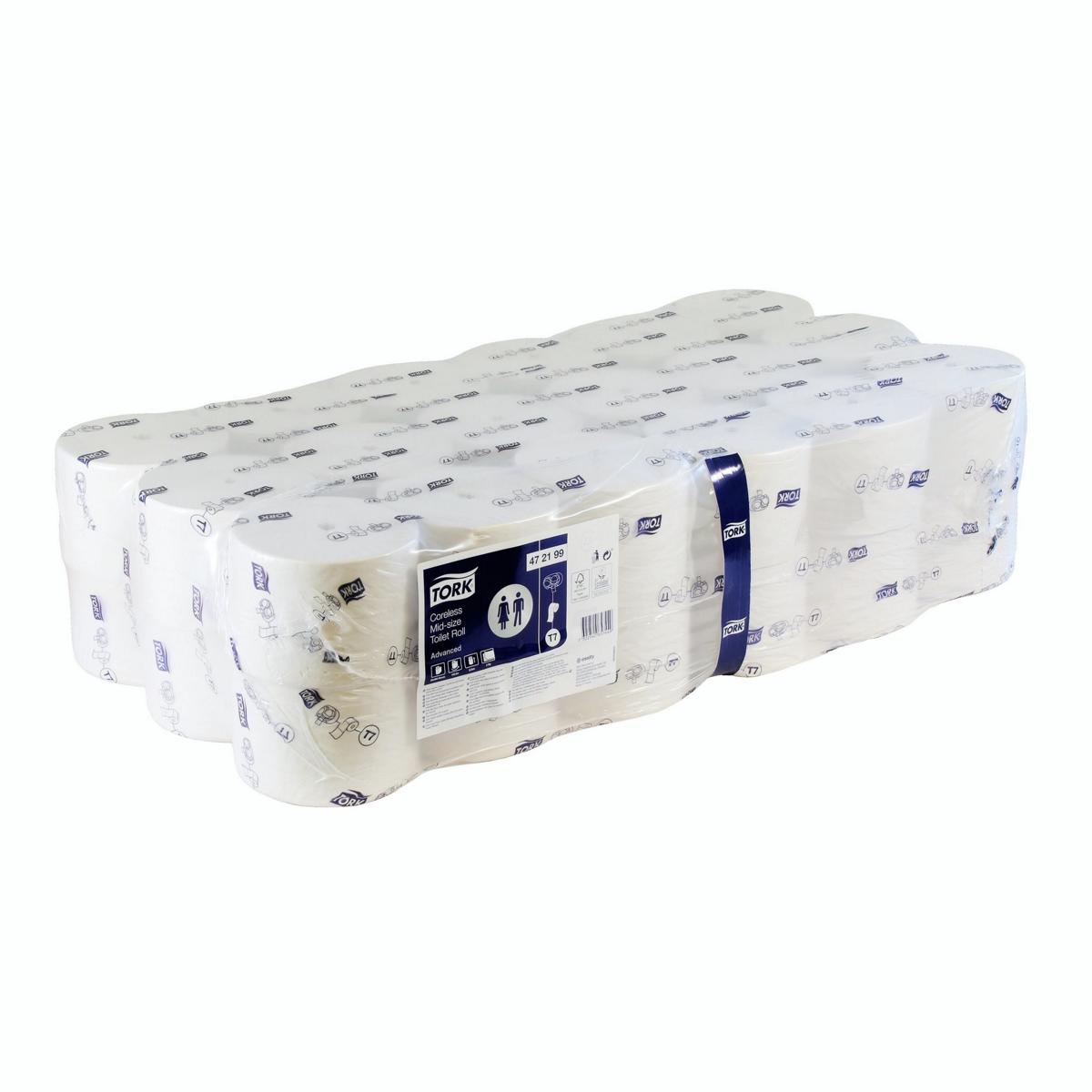 Toilettenpapier 2-lagig, 900 Blatt/Rolle, weiß | 36 Rollen/Sack 