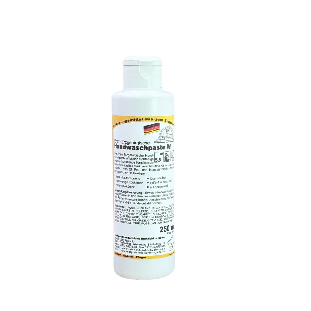 Erste Erzgebirgische Handwaschpaste W  |   250 ml 
