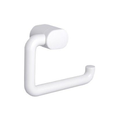 Toilettenpapier-Rollenhalter, weiss | 1 Stück 
