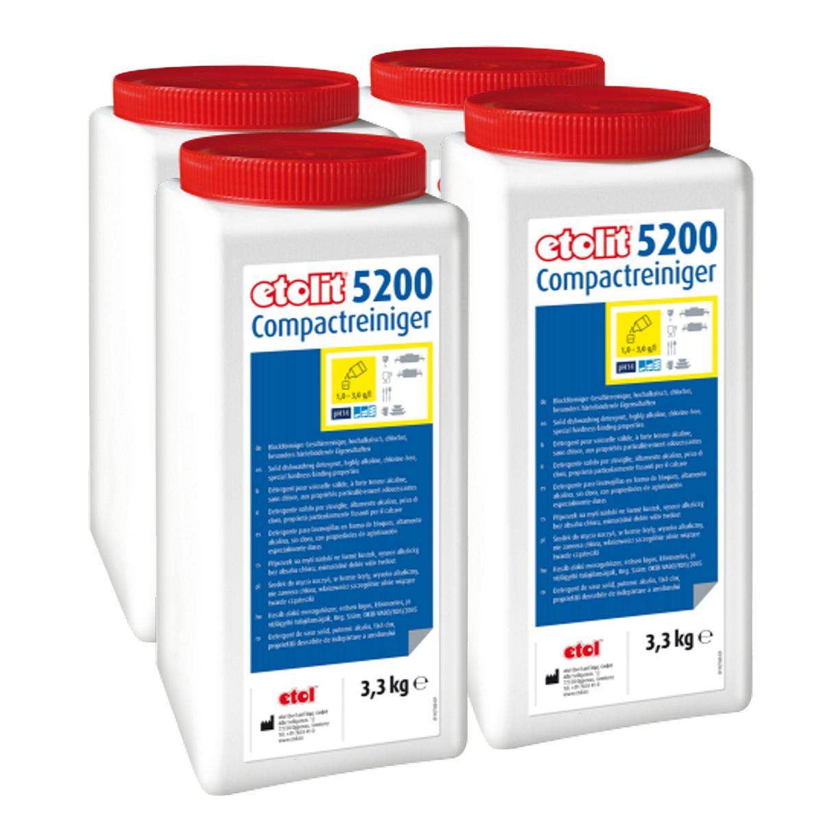etolit Compactreiniger 5200 | 4 x 3,3 kg 
