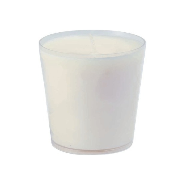 Kerze "Switch & Shine" Nachfüller für Kerzenhalter, 65 x 65 mm, 30 h Brenndauer | 12 Stück weiß 