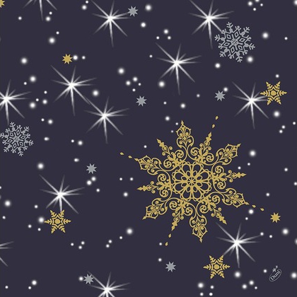 Dunilin Servietten 40 x 40 cm, 50 Stück/Pack | mit Motiv Glance Schwarz 