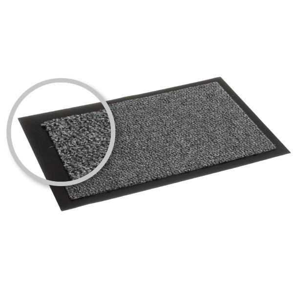 Schmutzfangmatte  60 x 90 cm, Farbe grau meliert