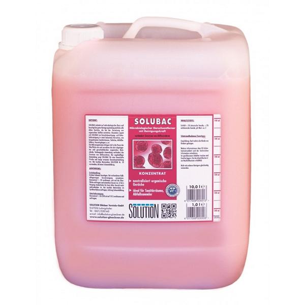 SOLUBAC Mikrobiologischer Geruchsentferner | 10 Liter 