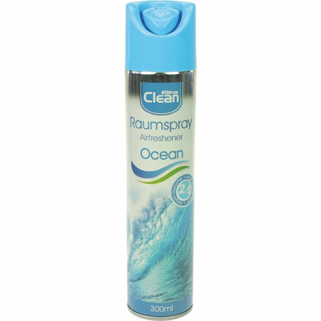 Raumduftspray Elina Clean Raum-Lufterfrischer, 300 ml | Duft Ocean