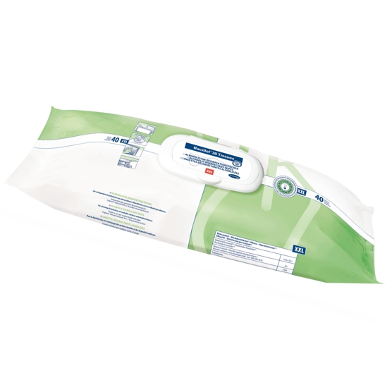 Bacillol 30 Tissues  XXL-Format, 250 x 380 mm, Flow Pack | 40 Tücher/Pack 
