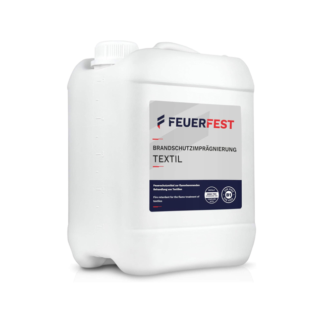 Feuerfest Brandschutzimprägnierung "Textil" | 5 Liter 
