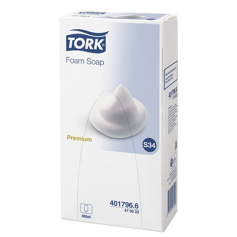 Tork Seifen-Schaum-Patrone parfümiert rosa | 6 x 800 ml 